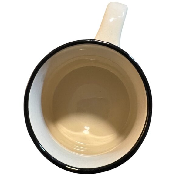 Ceramic Polka Dot Mug Textured Exterior, Microwave & Dishwasher Safe Glazed 4" T - Picture 6 of 13